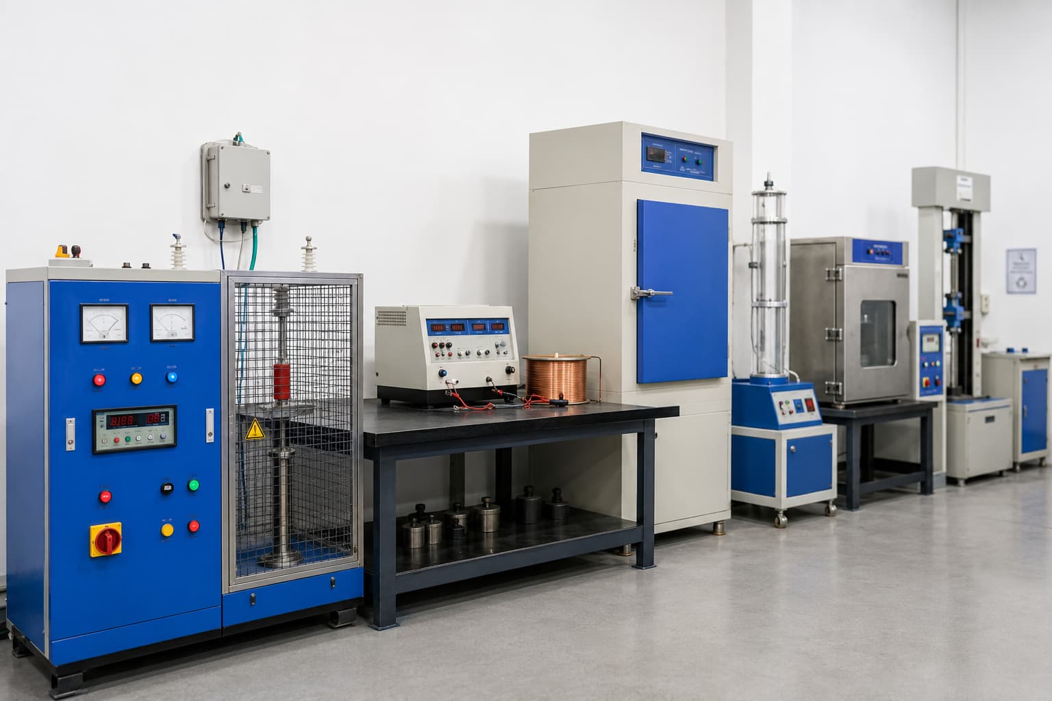 High voltage testing lab